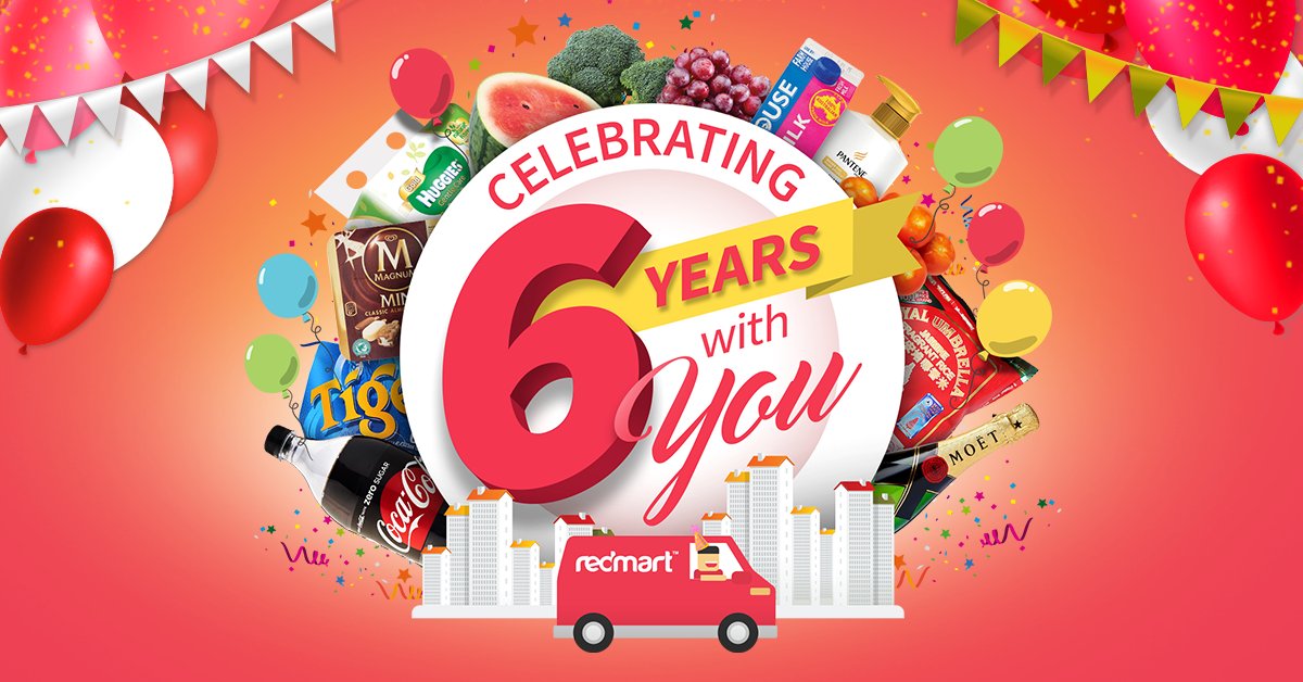 RedMart's tweet image. Come celebrate RedMart's 6th Birthday with 60 of YOUR Top Picks! &amp;gt; goo.gl/5LAQCA