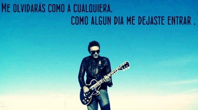 "Me olvidaras como a cualquiera. Como algún día me dejaste entrar" #NTVG