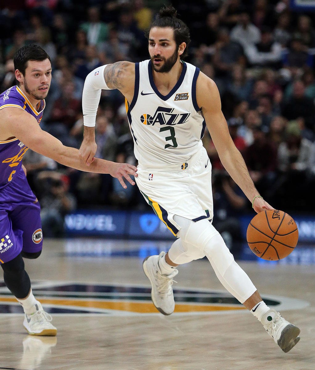 DeseretSports's tweet photo. Utah Jazz top Sydney Kings in preseason opener 108-83
By @ryanwmcdonald
https://t.co/hEtQQQxjFh https://t.co/7c7WfImuBj