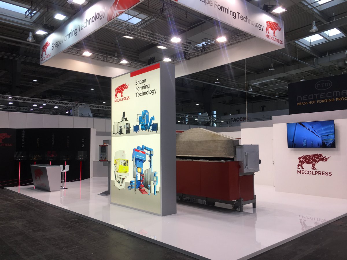 idee_progetti's tweet photo. Stand @Mecolpress #emo #Hannover #i&amp;p #allestimentifieristici #fiere https://t.co/gvYLBfInMA