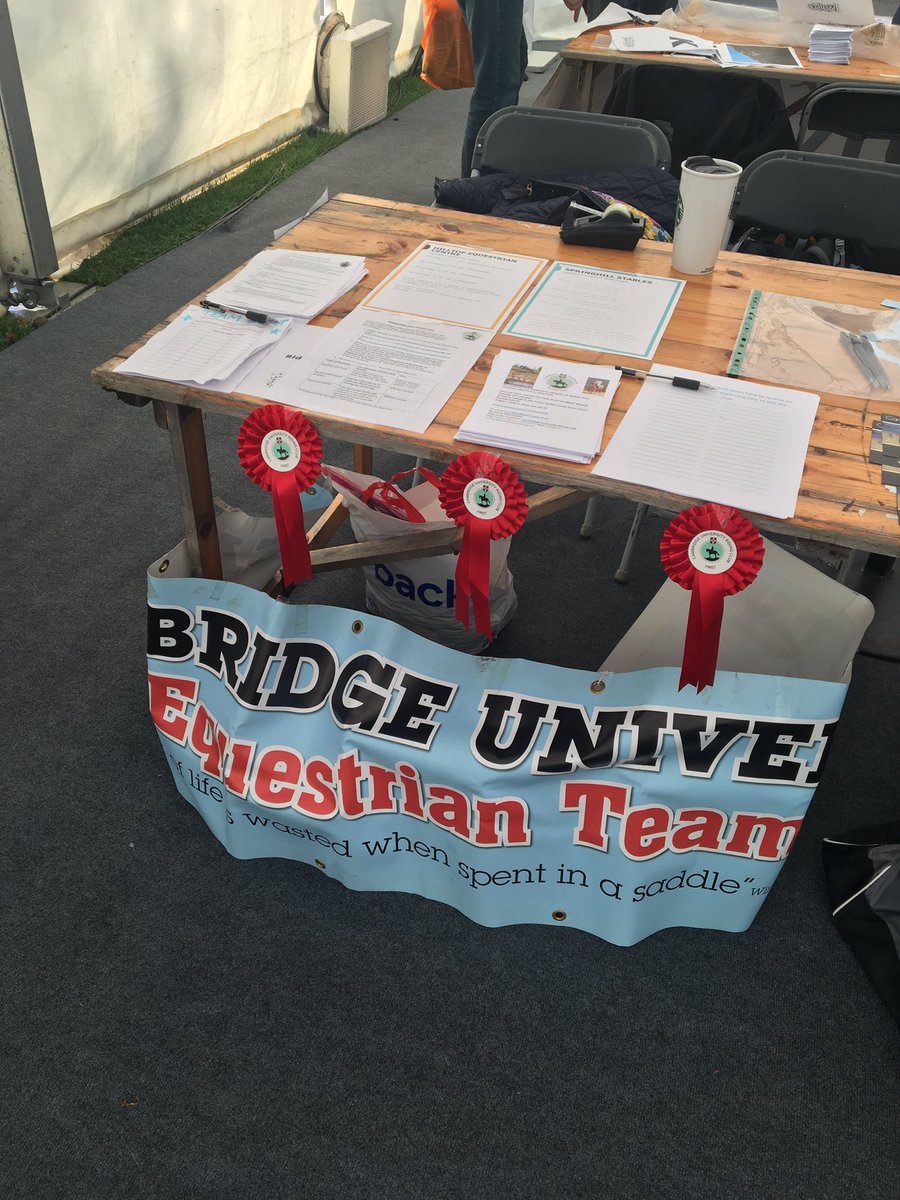 The new year has started! Come and see us at the Freshers Fair today to find out about riding of all levels at Cambridge 🎉