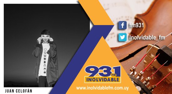 Inolvidable_FM's tweet photo. 📻 Sumate a @Inolvidable_FM estamos en #InolvidableMusic con la música de @juancelofan #DosPalabras https://t.co/hKObkPMfvE
