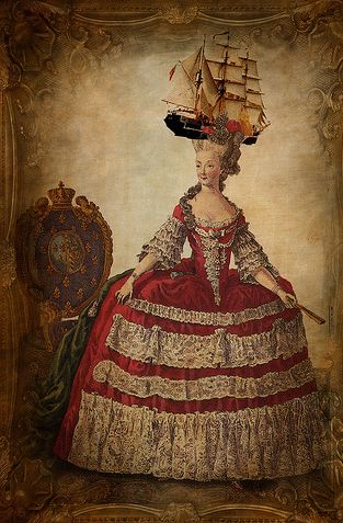 CharlottBellamy's tweet photo. #18thC & #InstantMode Envie de #mer et de #navigation? N'hésitez plus, craquez pour la coiffure Belle Poule. https://t.co/EkPzrBGu8O