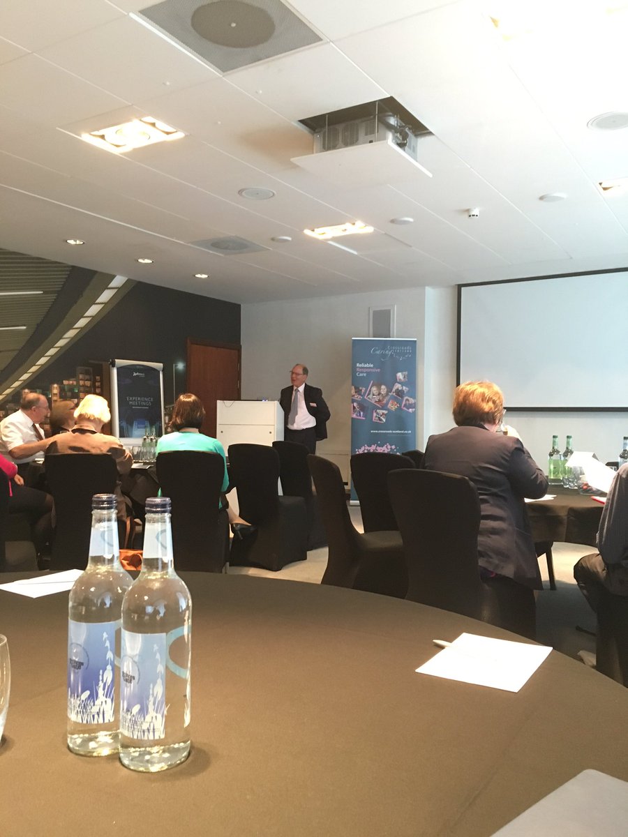 CrossroadScot's tweet image. Our Chair, Robert Murdoch welcoming everyone to our Conference. #ccsconference #dementia