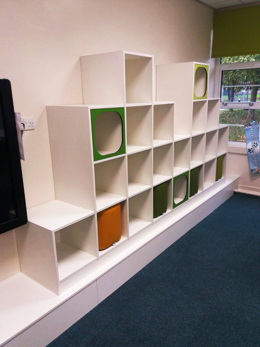 zioxiuk's tweet photo. We have really enjoyed this project @Batchley1st #CubeWall #t41s #NewtonChair We hope the students enjoy the space! https://t.co/86idMFHYWM