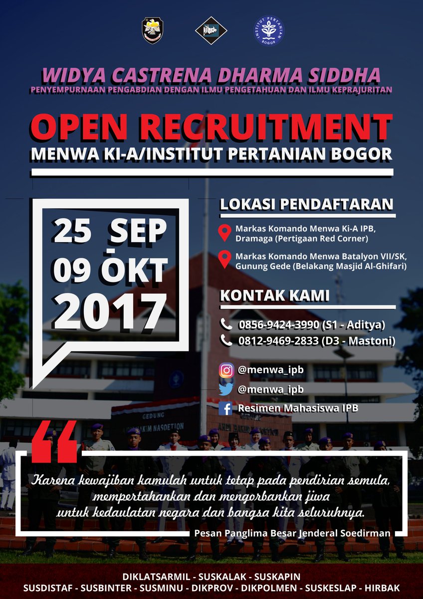 Menwa IPB tweet media
