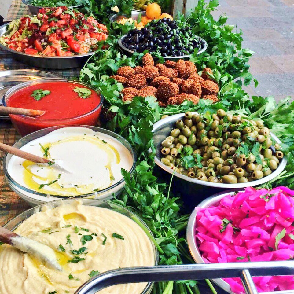 Today at @BermondseySq with @dutchbitesUK &amp; <a href="/urbanfalafel1/">Urban Falafel</a> #lunch #bermondsey
