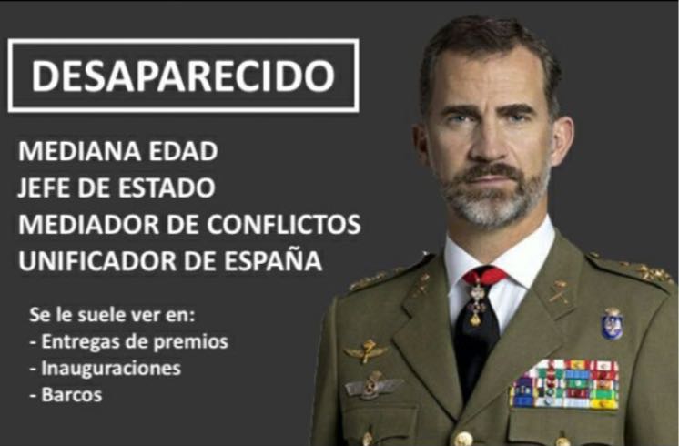 Ha desaparecido esta persona, compartid