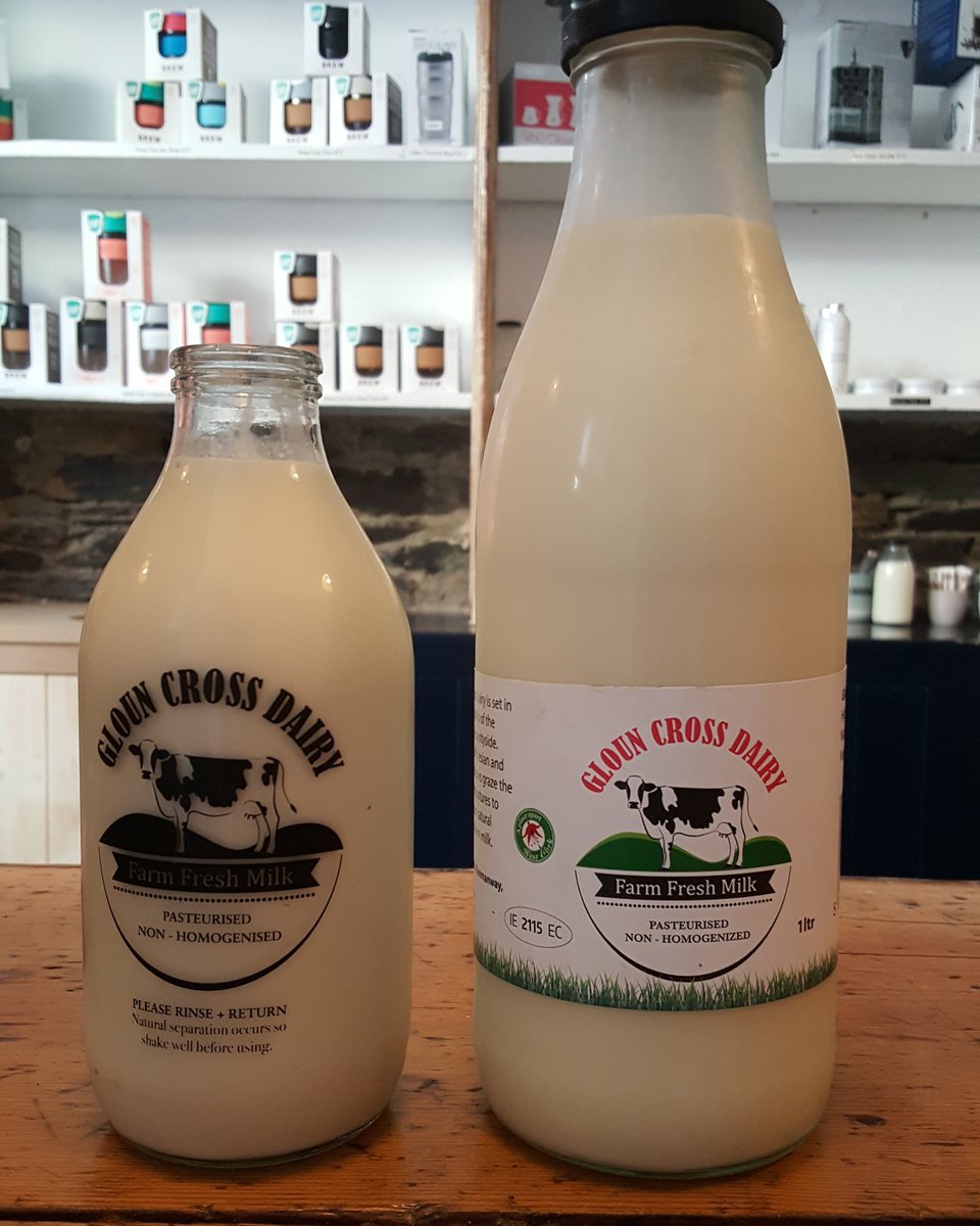 Congratulations to our milk supplier Gloun Cross Dairy on receiving Gold for both their milk and cream at the Blas na hEireann Awards.