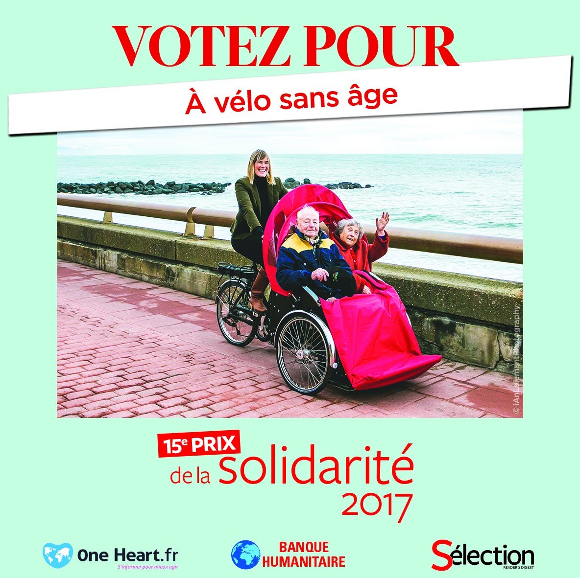 Nous faisons le concours solidarité du magazine Readers Digest. Merci de voter pour nous ici : prixdelasolidarite.selectionclic.com