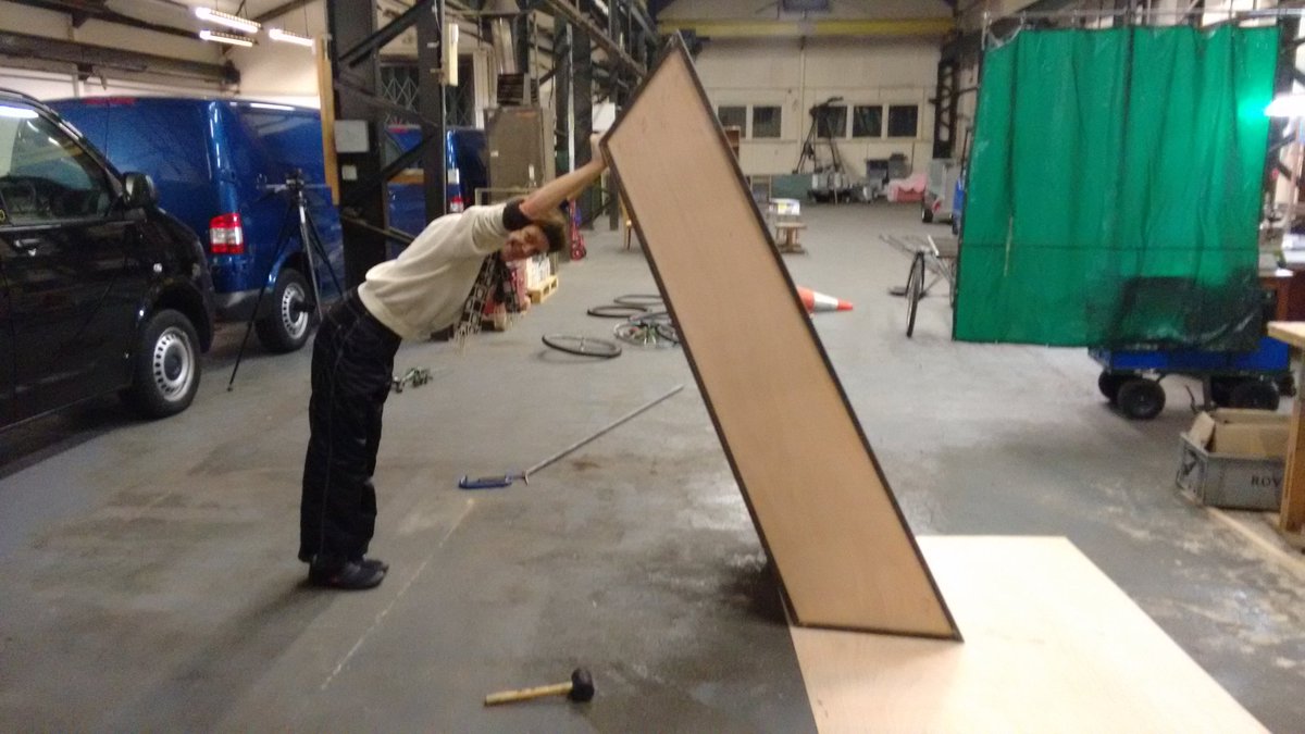 Lisa_R_Hall's tweet image. The new @bicrophonics Vibrator Sonic Bike in the making last week @kaffematthews @ImagineerUK