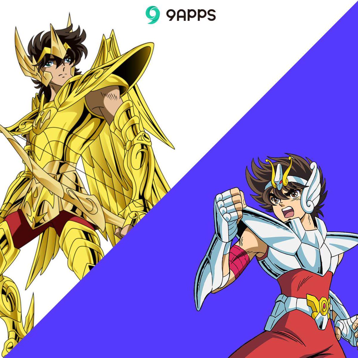 Di masing-masing form ada kelebihan dan kekurangannya. Mana yg jadi pilihanmu? Emas atau Perak? #SaintSeiya  #9APPS
