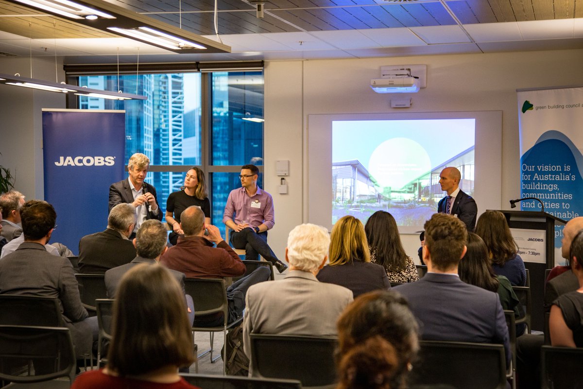 gbcaus's tweet photo. A big thanks to all who attended our Melbourne Member Evening for #WGBW and special thanks to our host Jacobs for making it happen. https://t.co/jgHmBFKodr