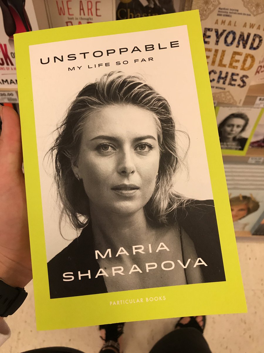 rogerfederer_AU's tweet photo. Unstoppable only $5.00 at Big W Australia WHAT!!!! ๐ฎ๐คทโโ๏ธ @MariaSharapova #pricecheckplease #Unstoppable https://t.co/eKyHma2iag