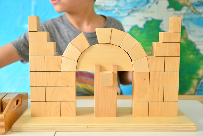 If you seriously want your child to understand building physics, architecture: avoid LEGO like the plague, give them these wooden blocks.