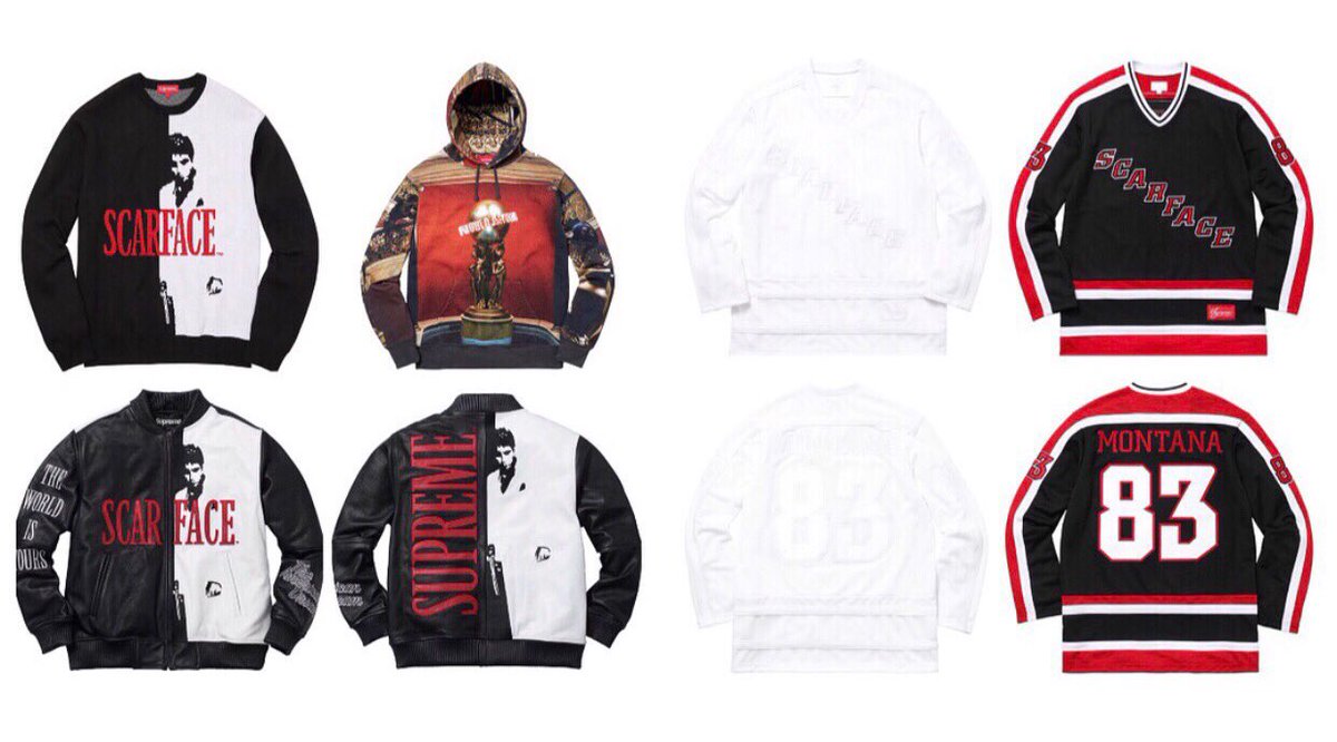 supreme x scarface jacket