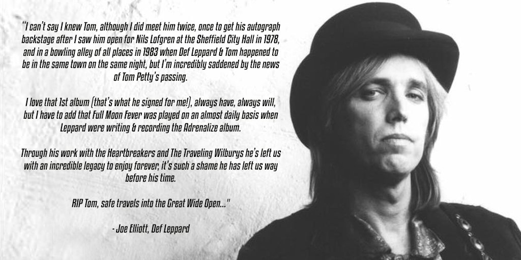 DefLeppard's tweet photo. Rest In Peace Tom. https://t.co/gltuVWVNVj