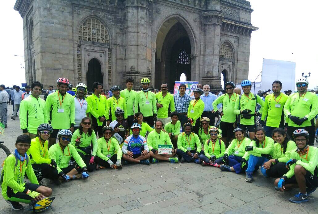 maha_tourism's tweet image. MTDC welcomed cycle rally from Nashik to Mumbai today to support sustainable tourism #MTDC #Jaykumarrawal