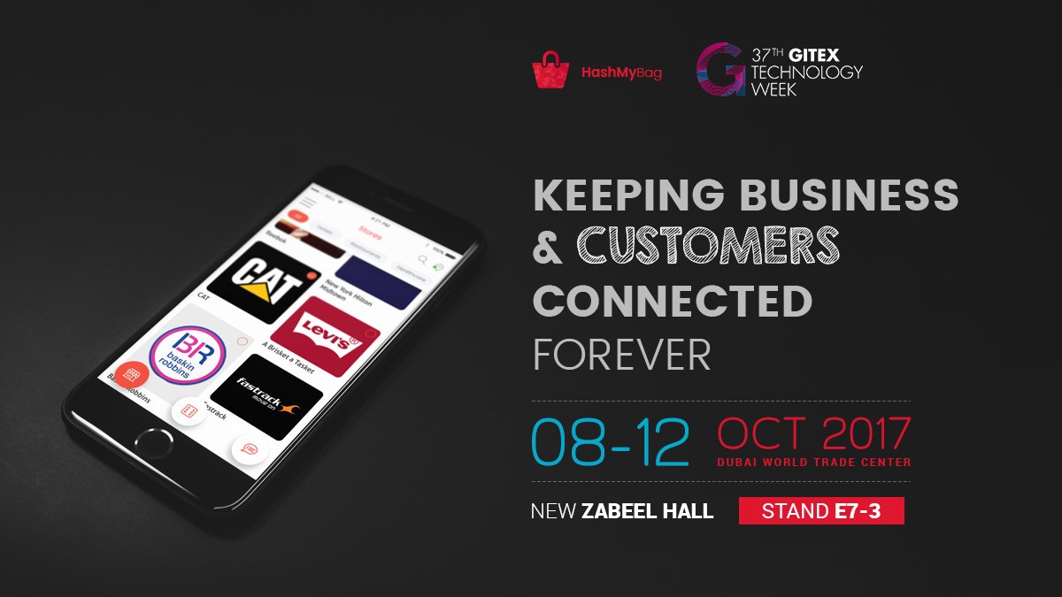 hashmybag2's tweet photo. Upswing of e-commerce will no more spell gloom for bricks-&amp;-mortar businesses. Join us at #GITEX2017 to know more!  #GitexTechWeek #mybag https://t.co/K3LVvgVOLo