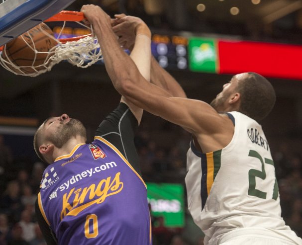 kylegoon's tweet photo. Here's the @tribjazz recap from tonight βΒ Jazz dominate Sydney, but leave plenty of room for improvement: https://t.co/fmhgNbpejL https://t.co/JiisiHKdz9