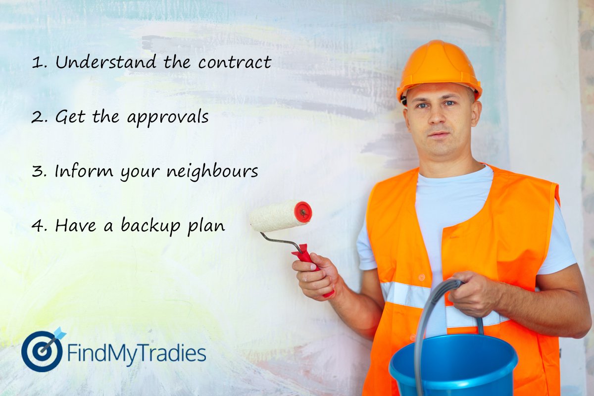 findmytradies's tweet photo. Planning a significant home renovation? Here are 4 tips before you begin! #Plumbers #Painters #Electricians  https://t.co/kOjfXXsGcv https://t.co/mCiXtTG0ye