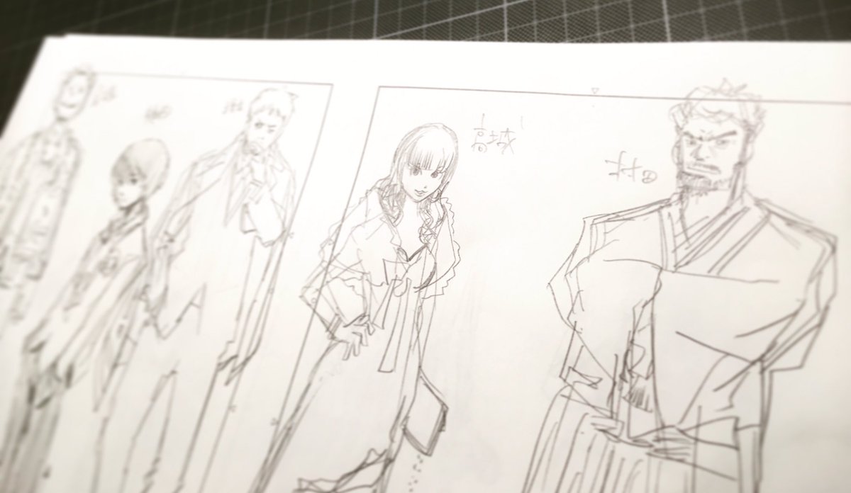 THE BAMBISHOW2のキャスト20人の似顔絵と全身絵とショートアニメを描いてる。

た、楽しい!! 