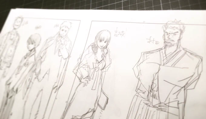 THE BAMBISHOW2のキャスト20人の似顔絵と全身絵とショートアニメを描いてる。

た、楽しい!! 
