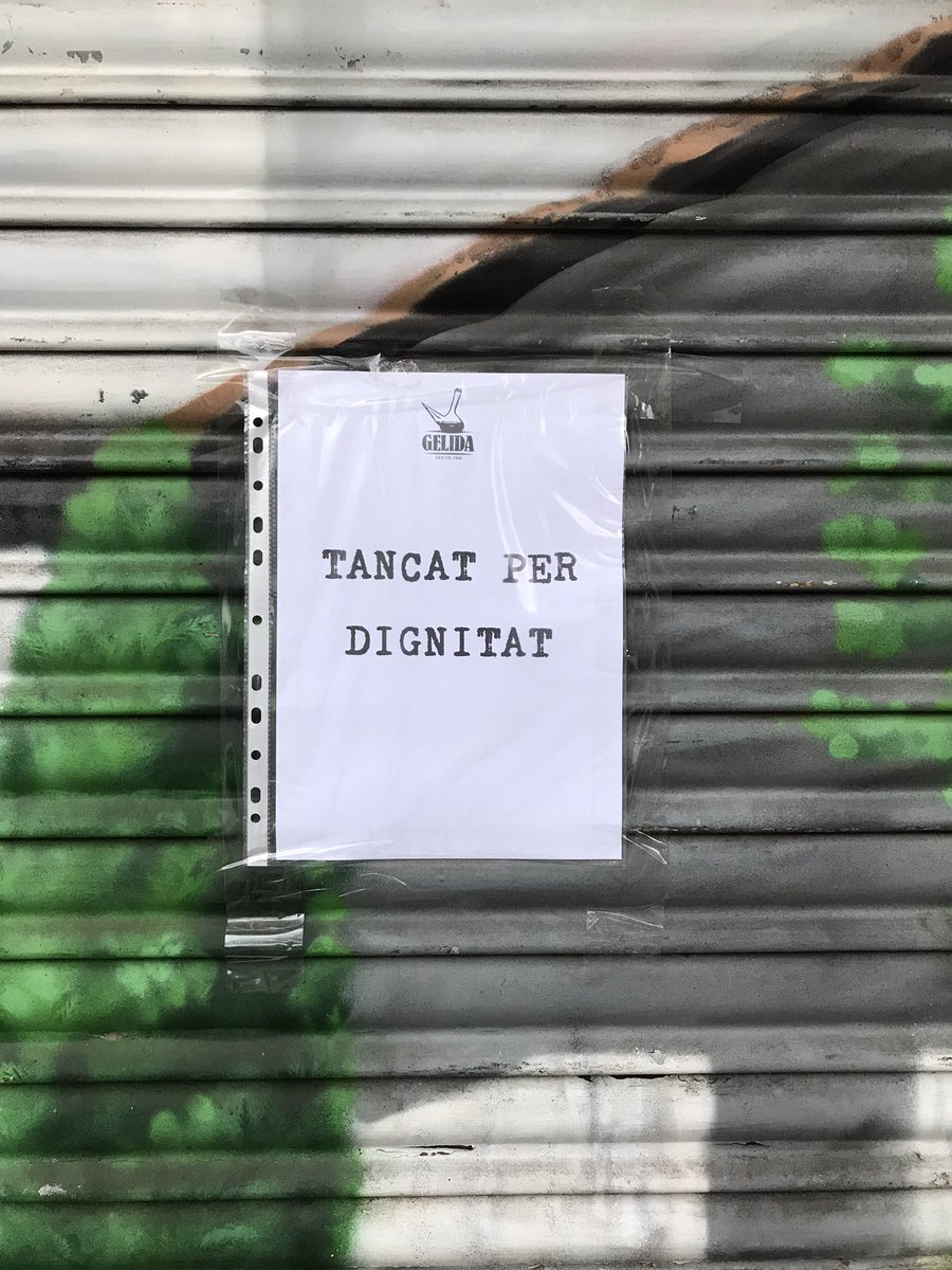 estherveraARA's tweet photo. Segueix l'aturada per la dignitat a l'ARA https://t.co/HLEKHqRlmU