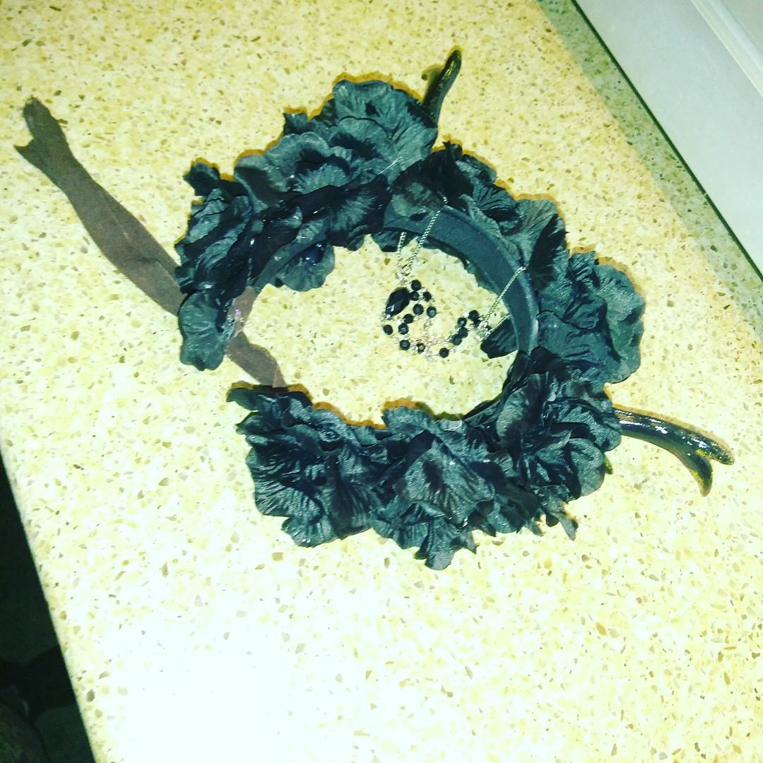 DeviousDemented's tweet image. My pretty new horns from my friend Cali