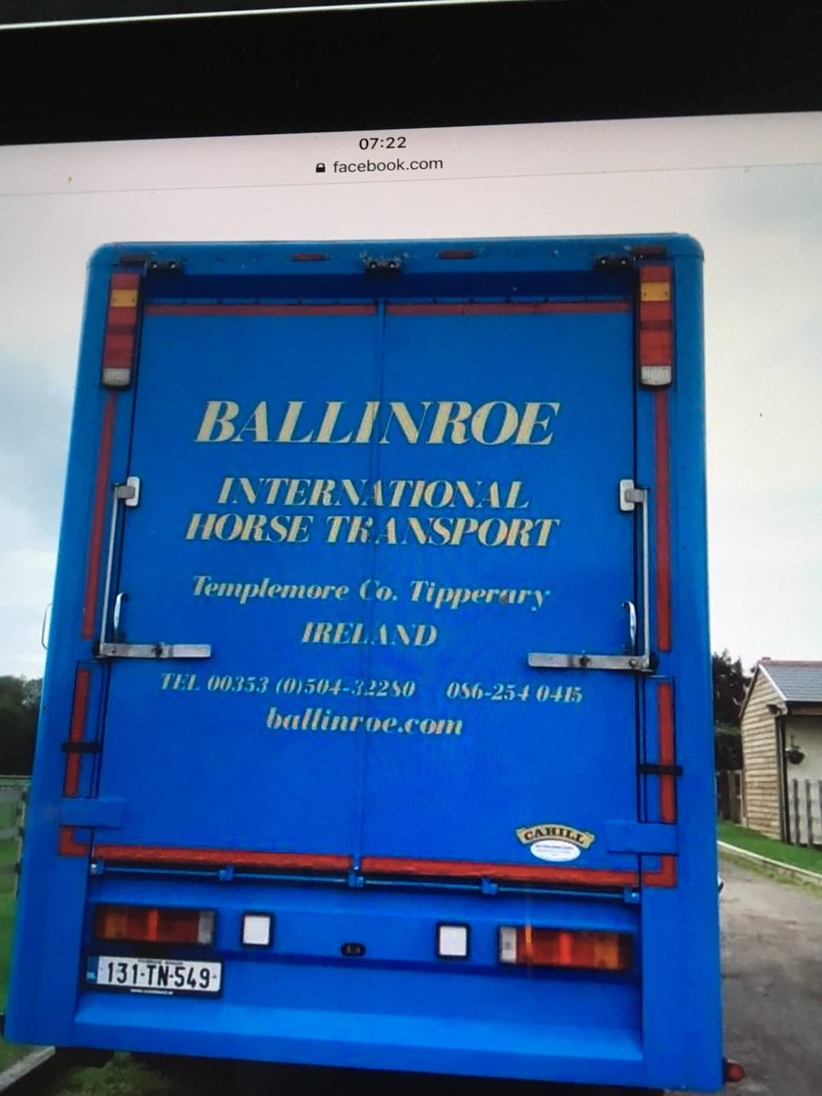 Great to see <a href="/Ballinroe1/">Ballinroe Transport</a> but sad to see the foals go 😪roll on @tatts_ireland 🍀🏇🍀🏇