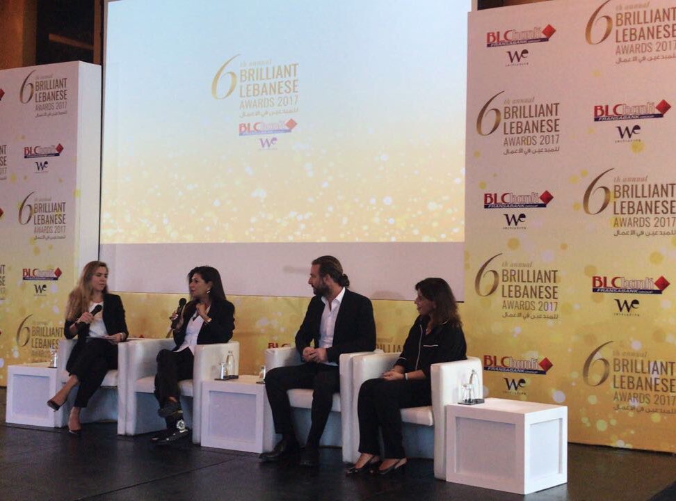WeInitiative's tweet photo. #BLA2016 Finalist CLaire Damaa: Brilliant Lebanese Awards and @BLCBank changed my life! https://t.co/x7L8UpggfO