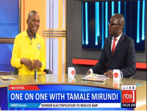 nbstv's tweet photo. .@realmirundi: The mafia is now humble like an impotent man because I know everything about them! I'll hit you if you attack me. #NBSTamale https://t.co/U6zflRW3qj