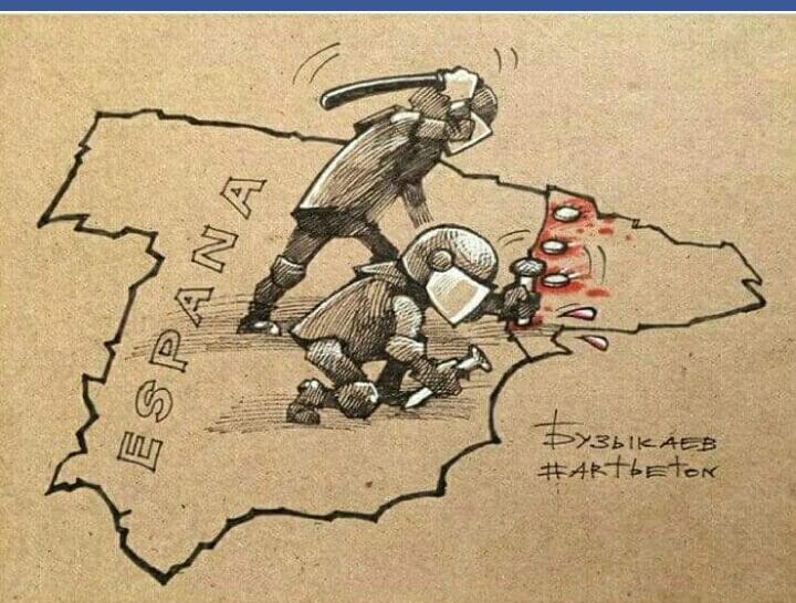 didacsd's tweet image. Spain trying to make Catalonia stay #1Oct #3Oct #CatalanReferendum #generalstrike #VagaGeneral3O