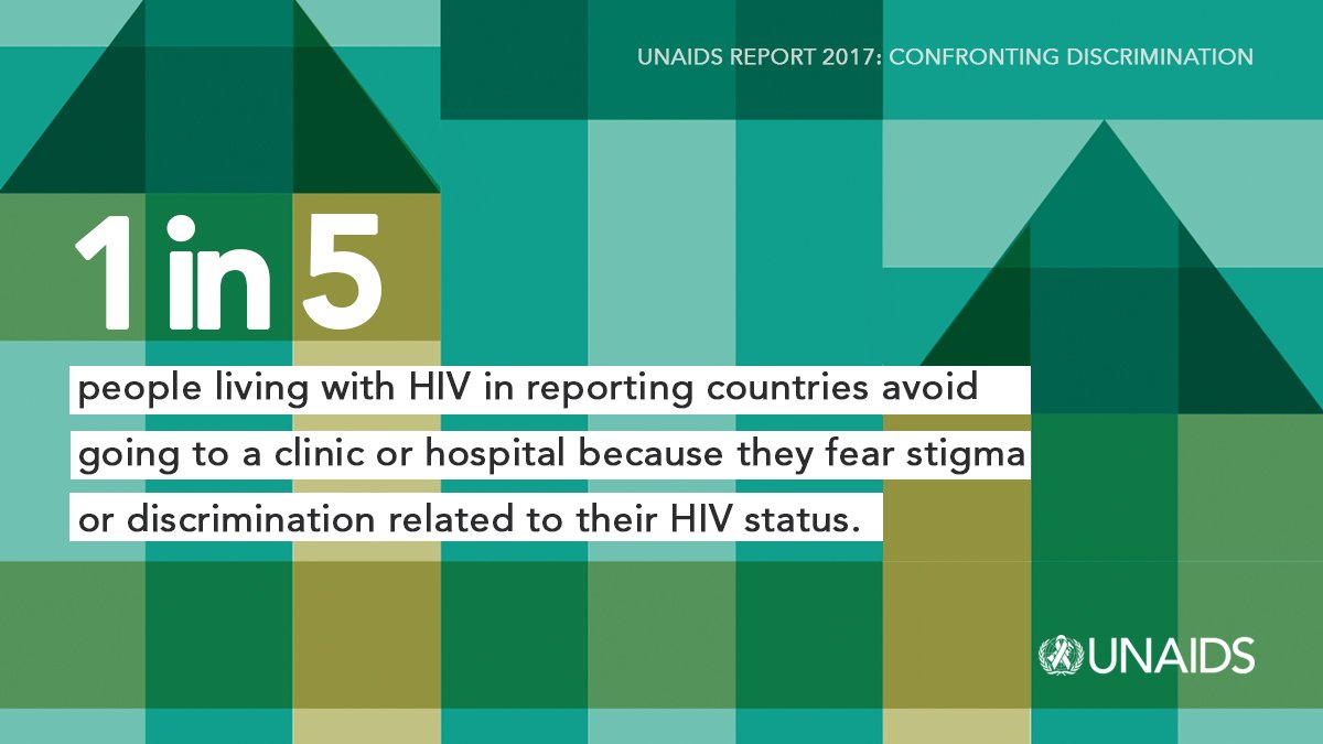 UNAIDS publishes new report on HIV-related #stigma &amp; #discrimination in health care &amp; beyond: bit.ly/2yETTGZ #SocialForum2017