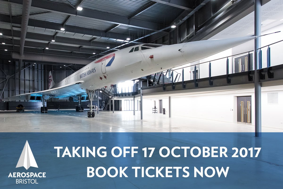 BristolAero's tweet image. BIG NEWS! Tickets are ON SALE NOW! We’re OPENING 17 OCTOBER! Book today! bit.ly/2x9aGG6 #Concorde #liftoff #openingsoon
