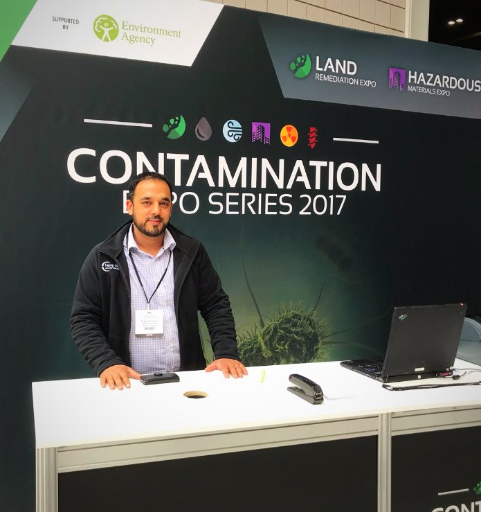 TSARiley's tweet photo. We attended the #ContaminationExpo at Excel London and met a Japanese Knotweed specialist & listened to Myria Nye, a victim of mesothelioma https://t.co/qoBDCPhhhK