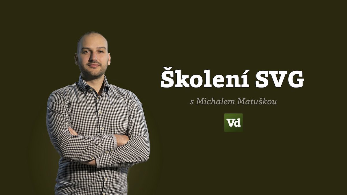 vzhurudolu's tweet photo. Zveme na školení SVG, které se koná 19. 10. Pořádně a do hloubky se SVG naučíte s Michalem ze @superkoders. https://t.co/63cDY0pYie https://t.co/XtrTLbEHgo