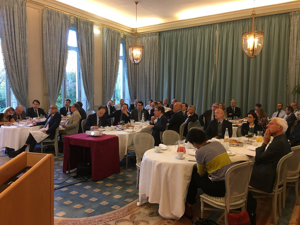 APBAHUON's tweet photo. #CCEF Matinale Évaluation Fonds Libéraux et structures libérales #INTERFIMO représenté par F #BRUNE et Me G #SAINTILAN Barreau de Paris https://t.co/Azss6hAiqB