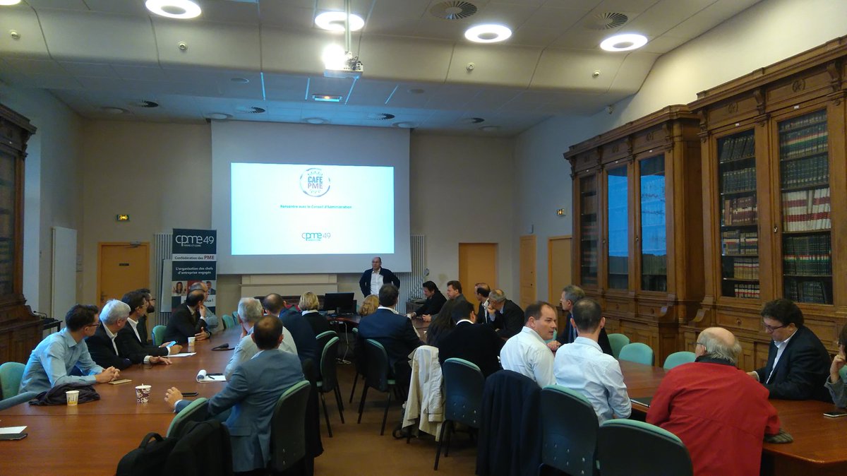 Début du café pme <a href="/cpme49/">cpme 49</a> dans le cadre de son parcours d'intégration