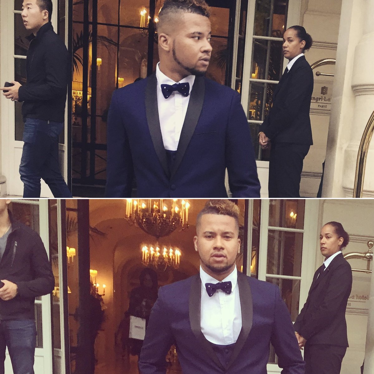 OfficielJVA's tweet photo. Me 👑FashionWeek Paris #FashionWeek #FW #JeanVictorAnglio https://t.co/JrfLKFEznB