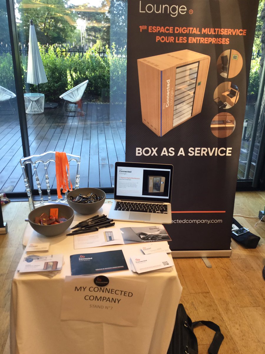 MyConnectedCorp's tweet photo. @myConnectedCorp présent ce matin à l'IT Innovation forum du @CRiP_asso @ITIFORUMS_CRIP  pour présenter myConnectedLounge #SupportmCC https://t.co/5dRnHppfdo