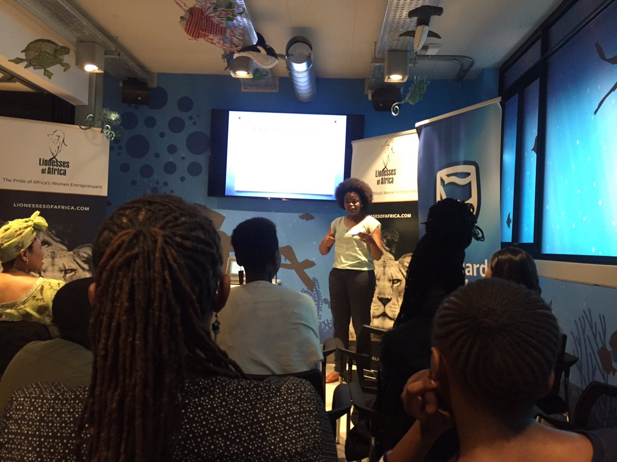SweetSocialZA's tweet photo. .@gb_glorybaby believes you have to give back to the community and help change lives. #SBIncubator #LionessLeanIn @lionessesA https://t.co/z1PJoHGFp1