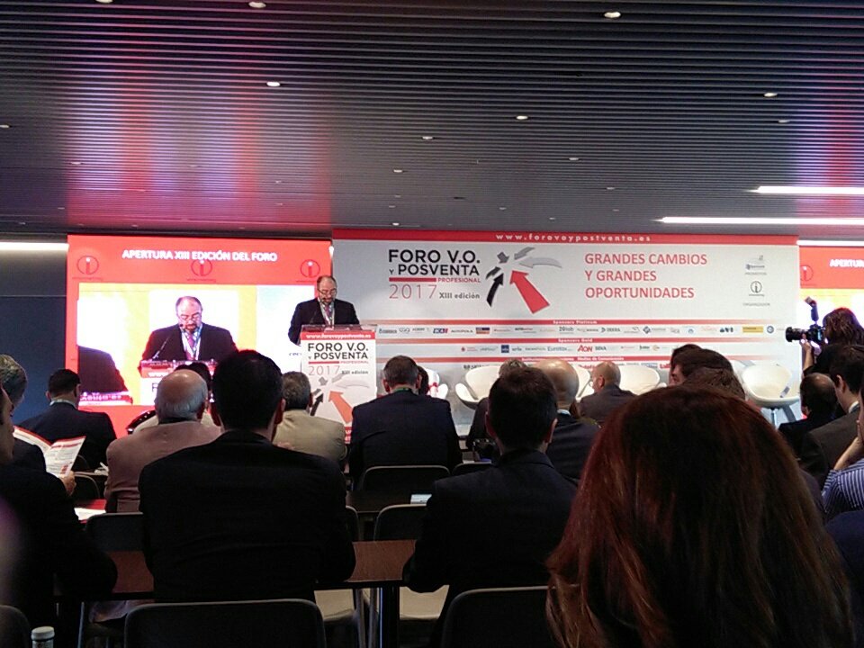 ForoMaquinaria's tweet photo. Comenzamos la XIII edición del @forovoypvta #foro2017 https://t.co/ybNZzNvZja