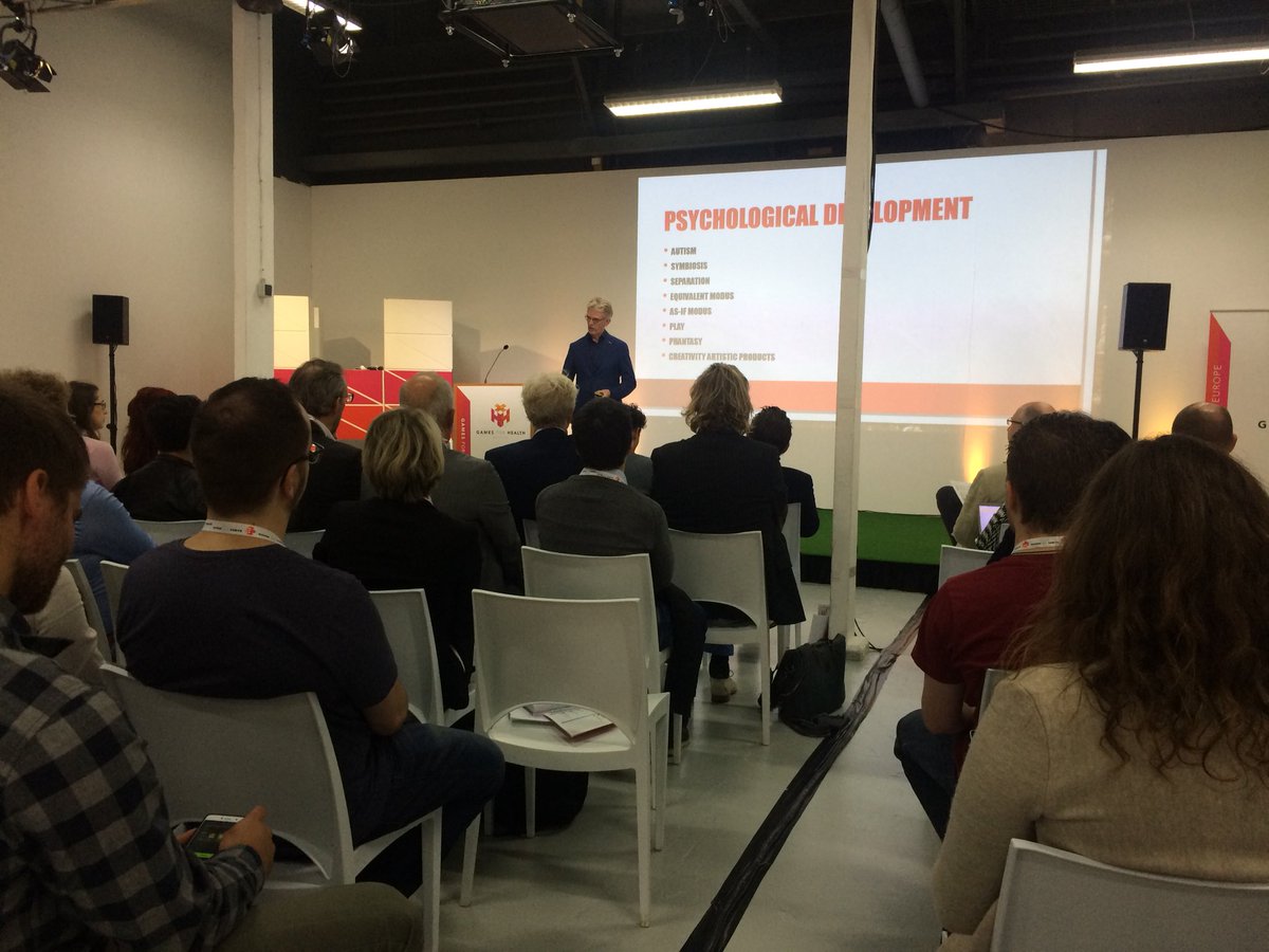 Second day Games for Health Europe just started. #GFHEU