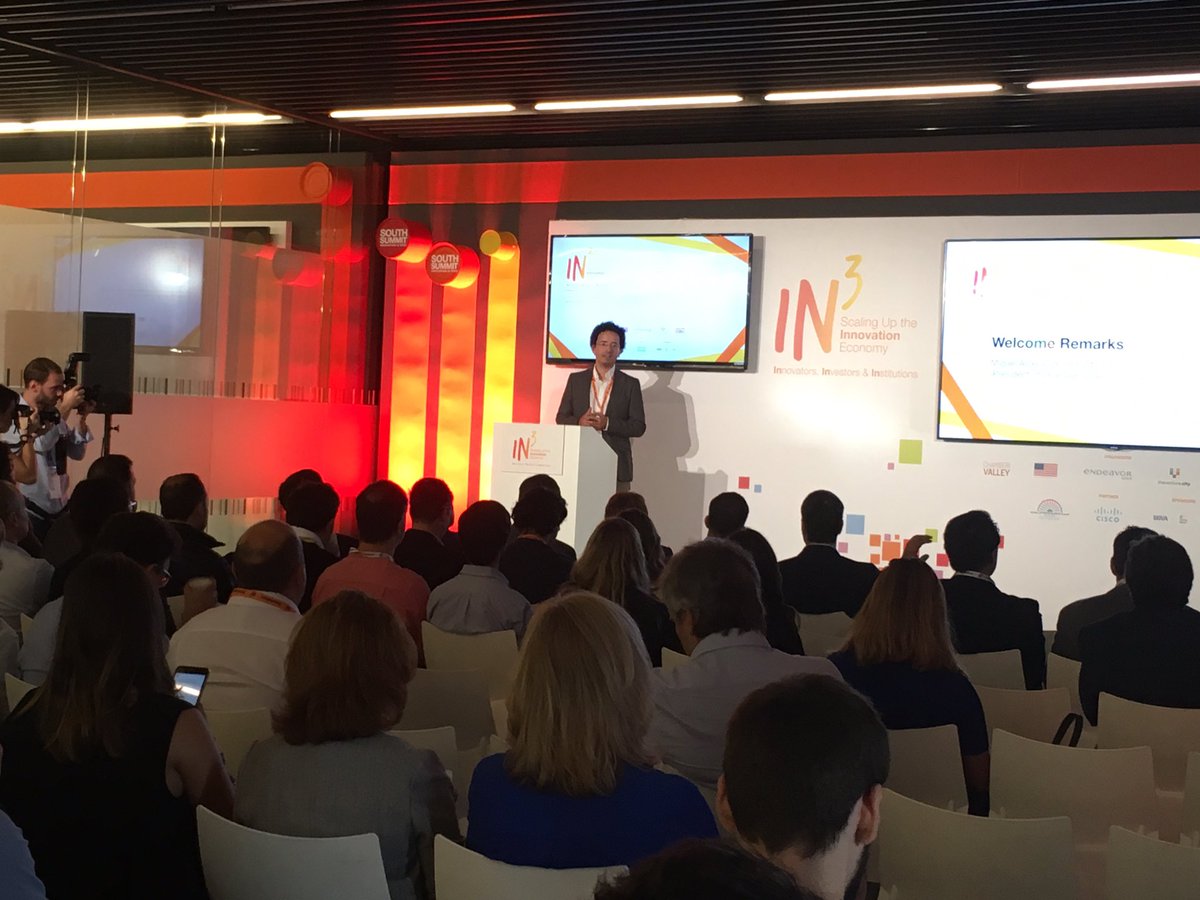 NataliaBayona's tweet photo. "Spain has to become part of the global entrepreneurial ecosystem" #BenjaminZiff from @USembassyMadrid via @IN3Spain @EndeavorEspana https://t.co/3CFdUoCghy