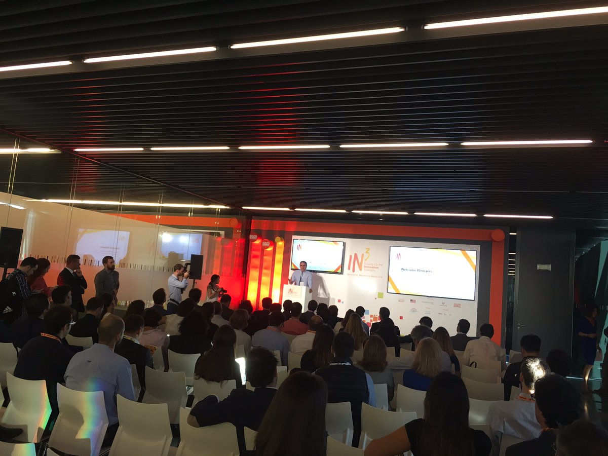 NataliaBayona's tweet photo. "Spain has to become part of the global entrepreneurial ecosystem" #BenjaminZiff from @USembassyMadrid via @IN3Spain @EndeavorEspana https://t.co/3CFdUoCghy