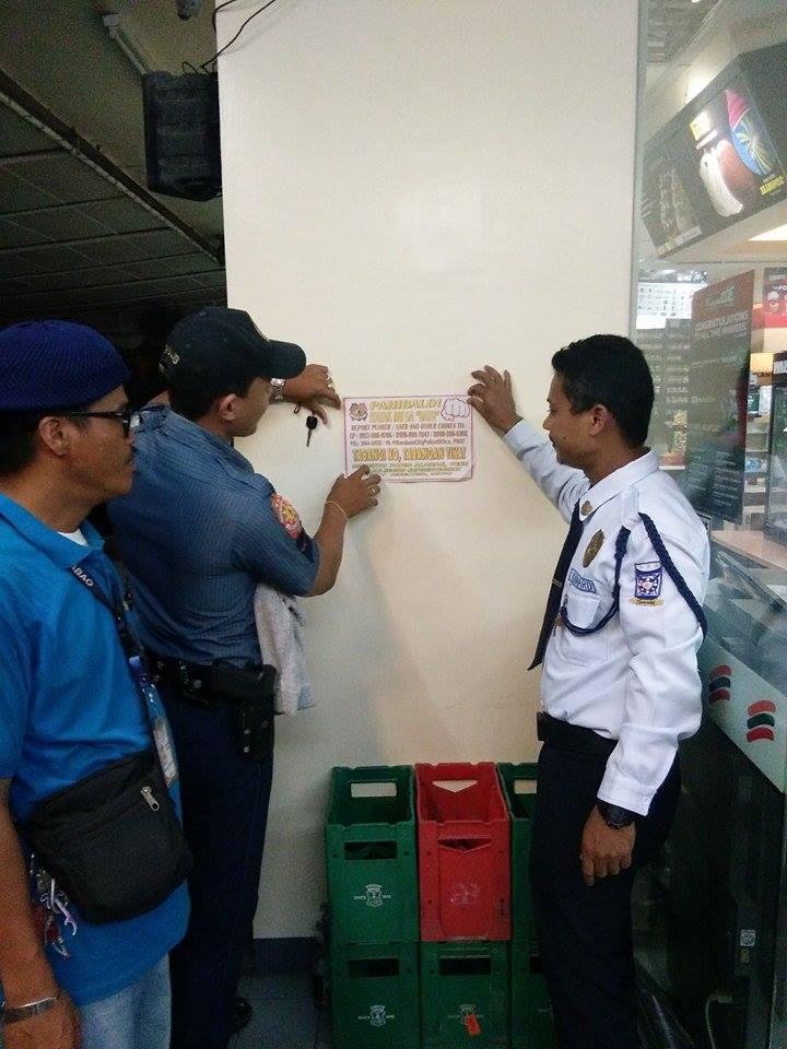McpoStation1's tweet photo. #PS1 personnel posted of stickers which contain MCPO hotline in rel to Oplan texthang.@RDPRO7 @rpcrd7pnp @MCPOPRO7
#utlization of BPSO https://t.co/g0dEyVCukn
