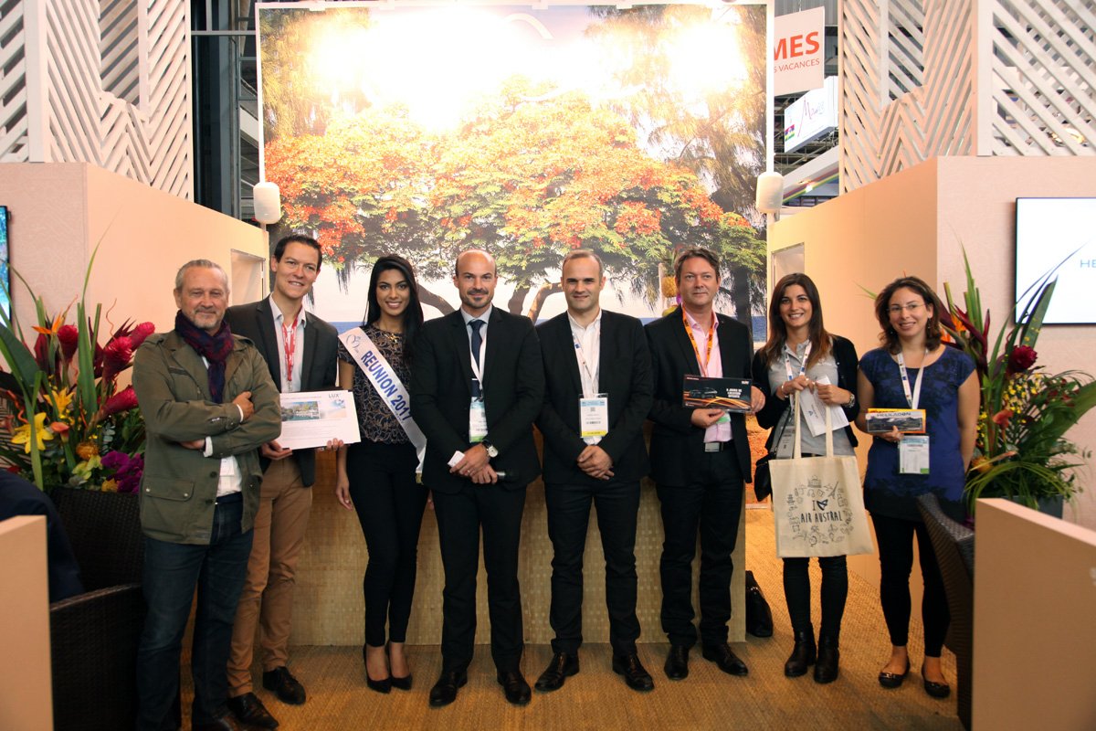 ReunionTourisme's tweet photo. Salon #iftm2017 Top Résa : retour en images #map2017 #gotoreunion #LaReunion https://t.co/6KYX0XQmb8