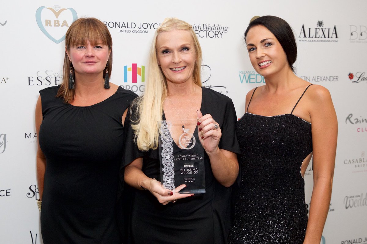 Winners of <a href="/BridalBuyer/">Bridal Buyer</a> Long Standing Retailer of the Year 2017,<a href="/bellissimaweds/">Team Bellissima</a>, share their #hbs2017 highlights ow.ly/9M2J30fzkpD