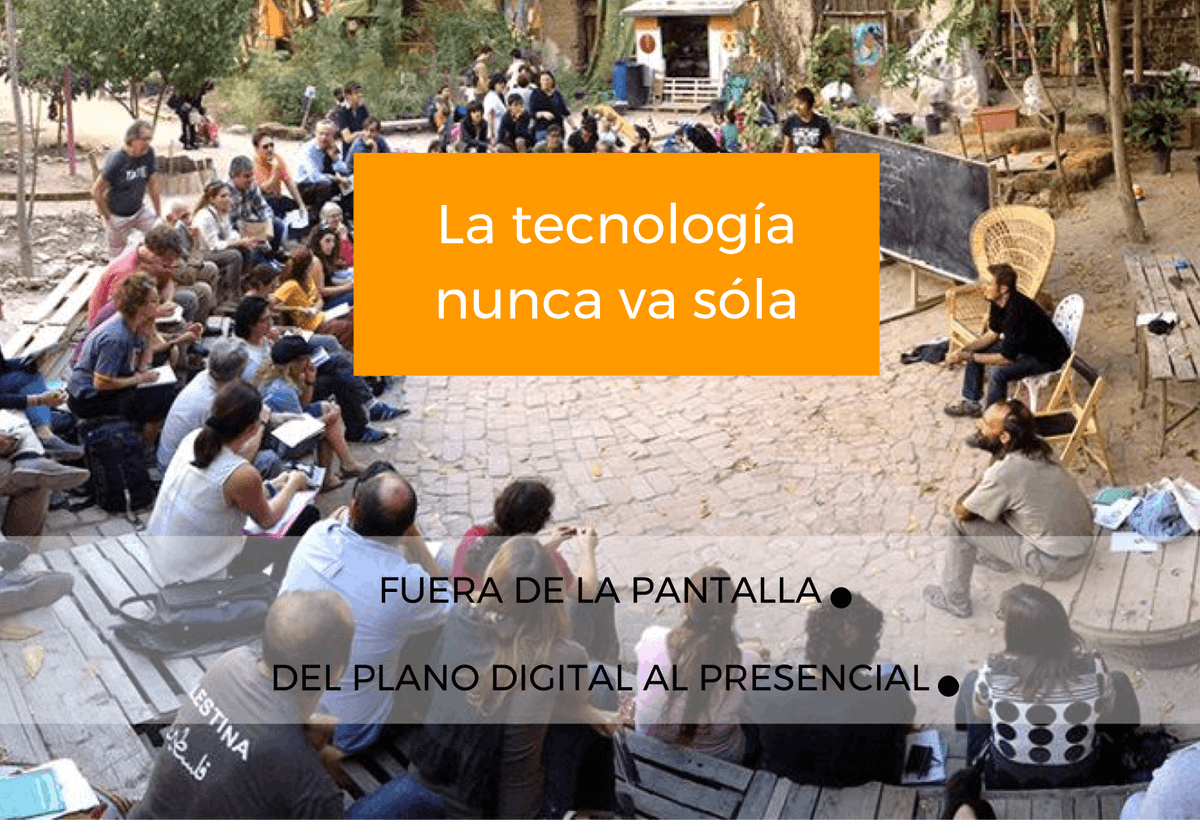 La #tecnología nunca va sola. 👾📱 Reflexiones tras el proceso de Parcel·les (parte 1) goo.gl/PsbMbQ